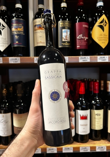 Poli - Grappa Sassicaia